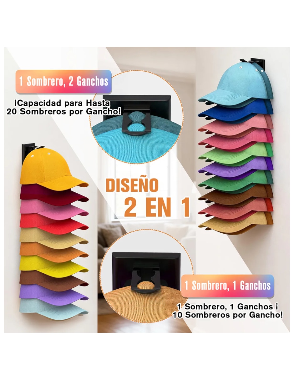 Organizador para gorras armable Genérica