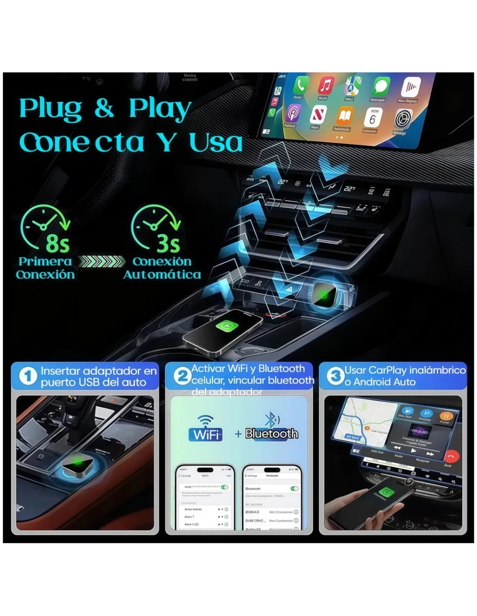 Adaptador eléctrico Genérica