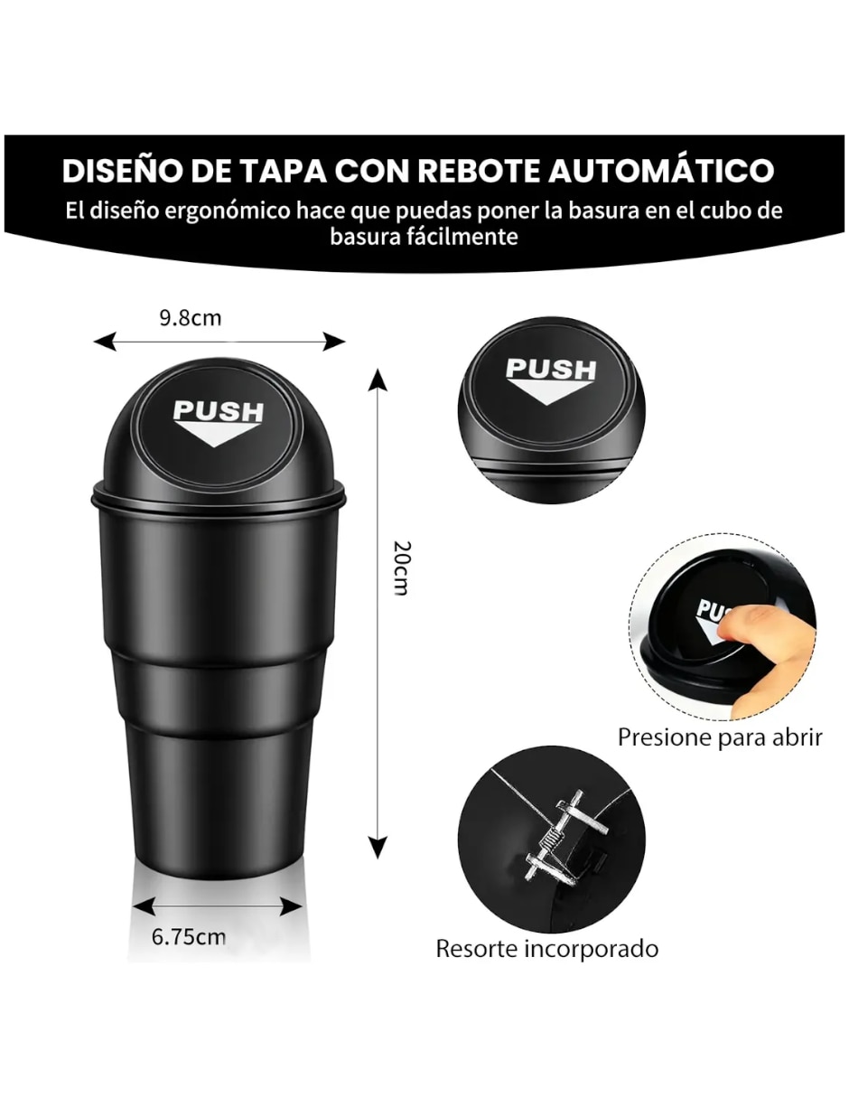 Set botes basura 5