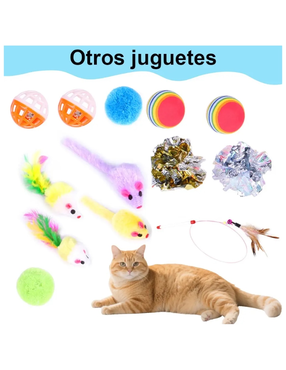 Kit de juguete para gato Genérica