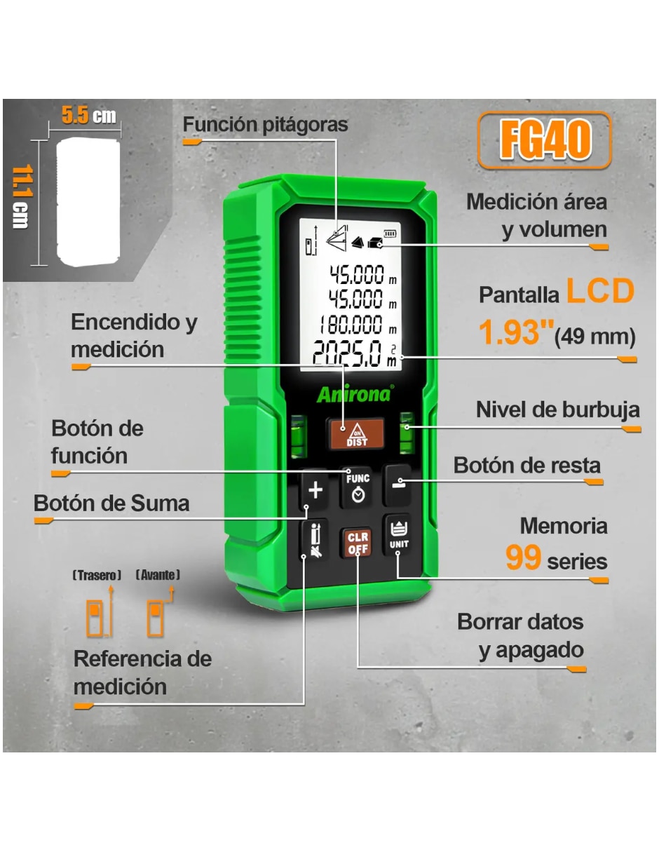 Medidor de distancia Genérica