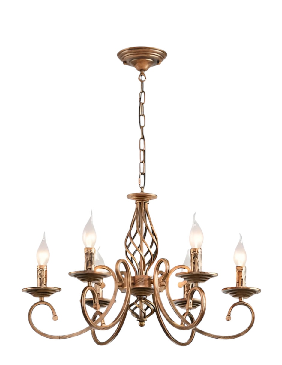 Candelabro de hierro