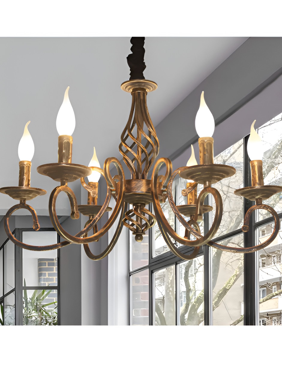 Candelabro de hierro 3
