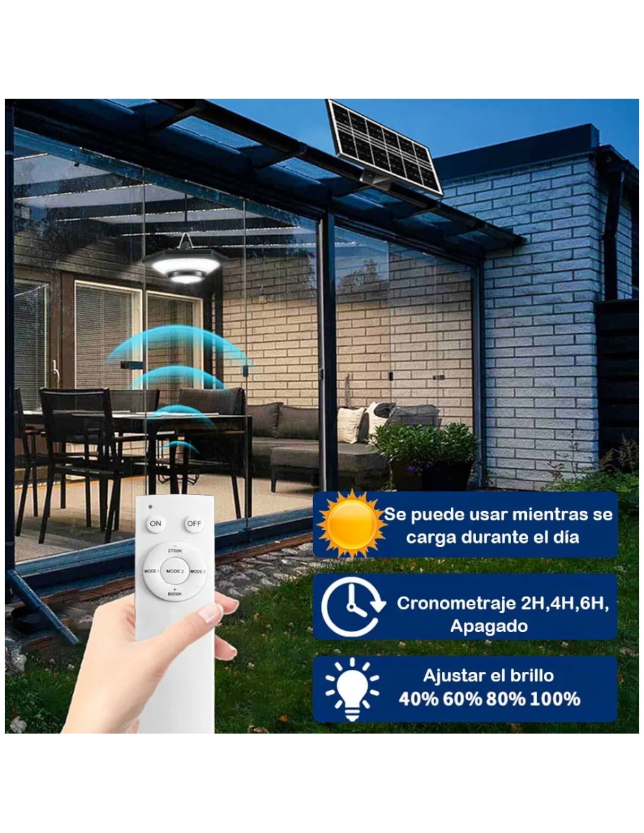 Lámpara solar LED 3