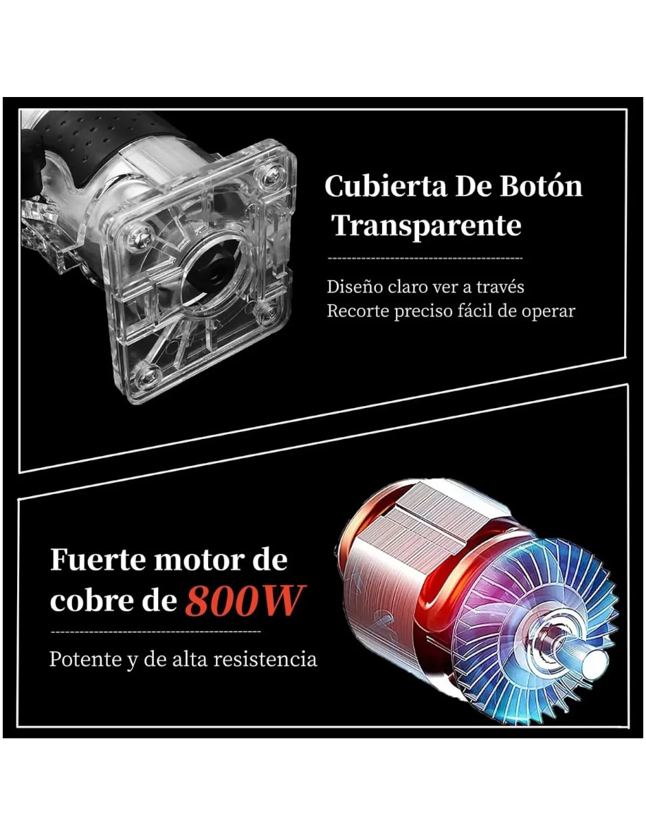 Router para madera 1 3/4 HP 4
