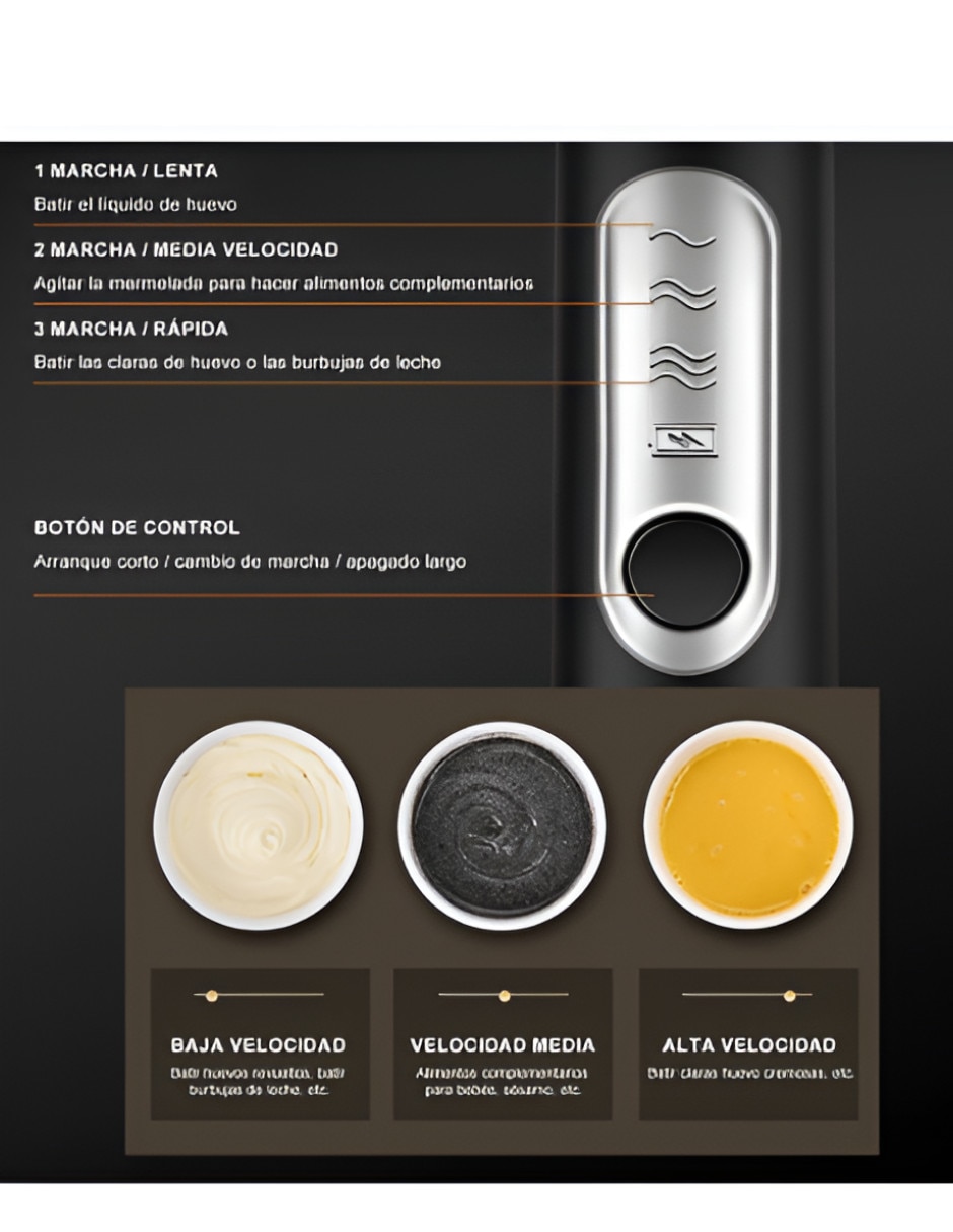 Batidor de acero inoxidable 4