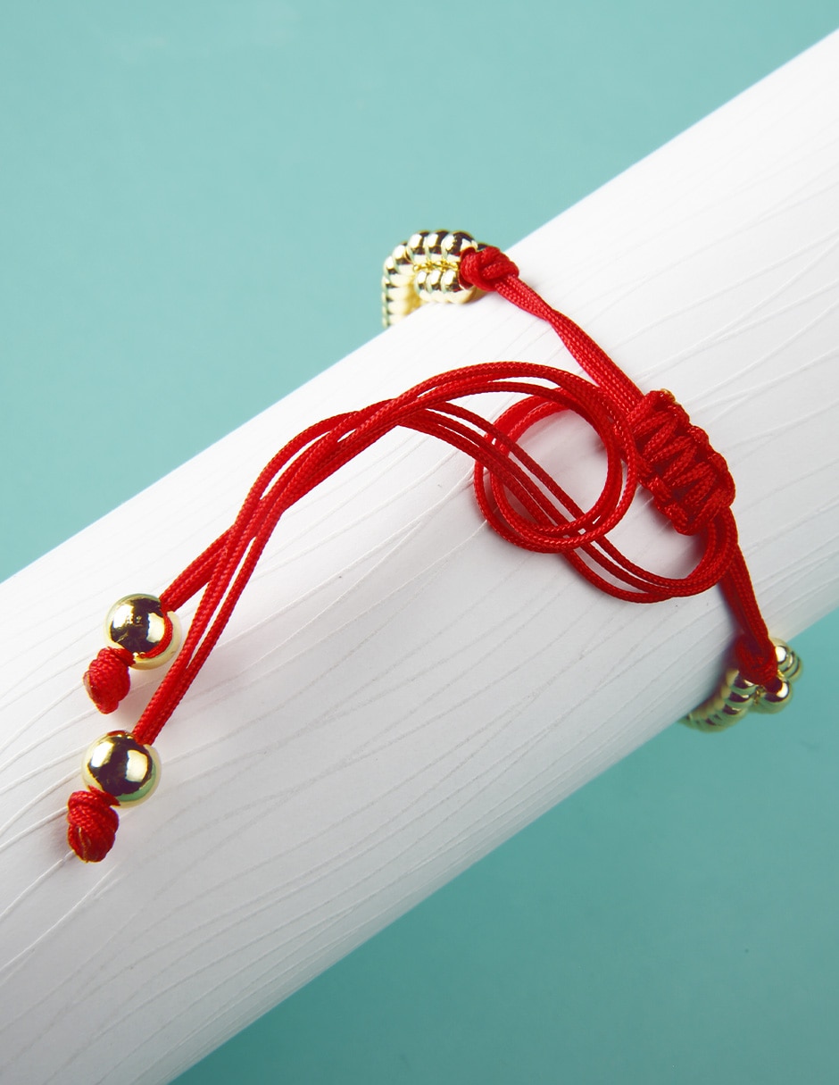 Pulsera Yoiko acabado baño de oro