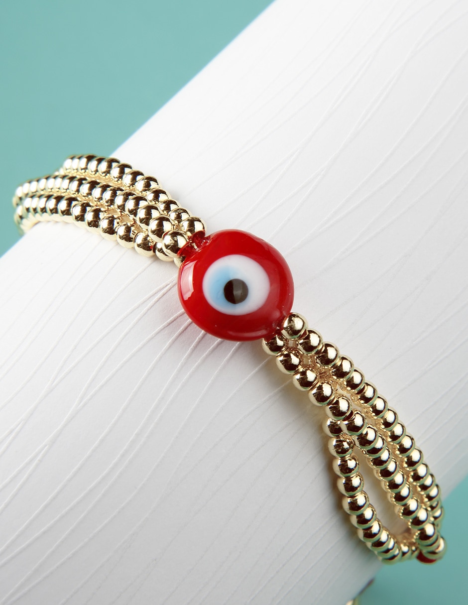 Pulsera Yoiko acabado baño de oro
