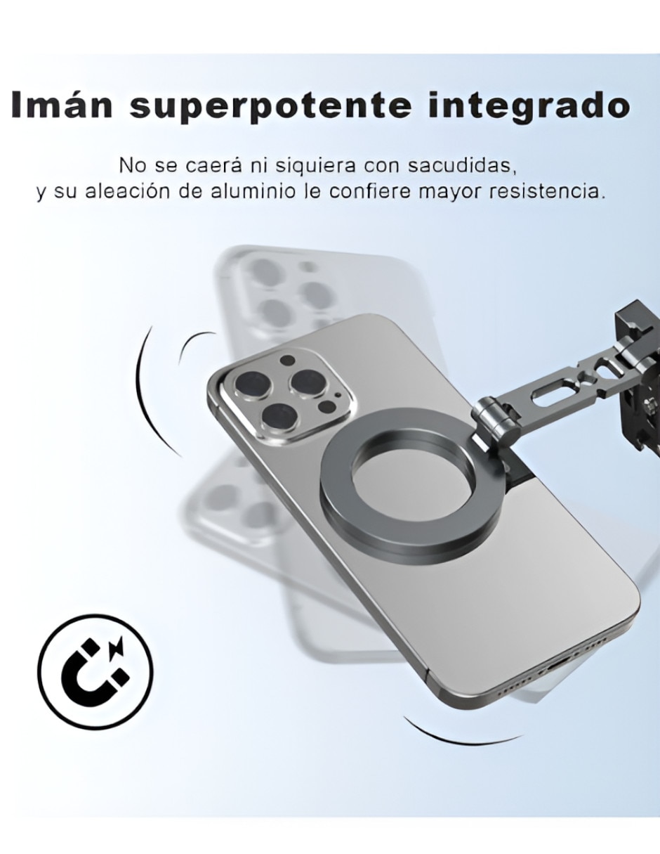 Porta celular portátil Xtellar fijación imán