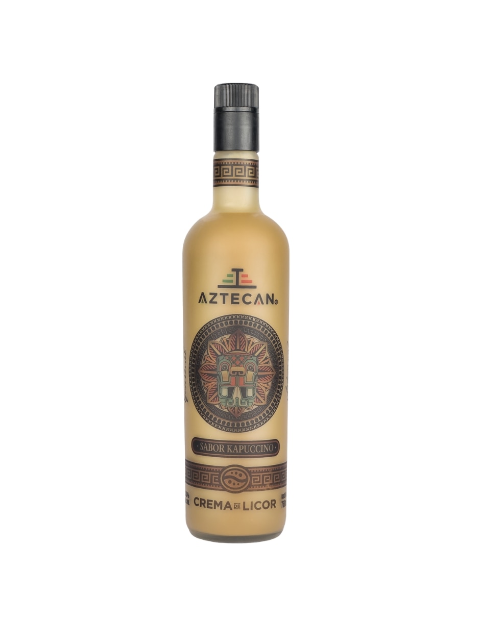 Crema de alcohol de cañaAztecan sabor café crema de licor 750 ml