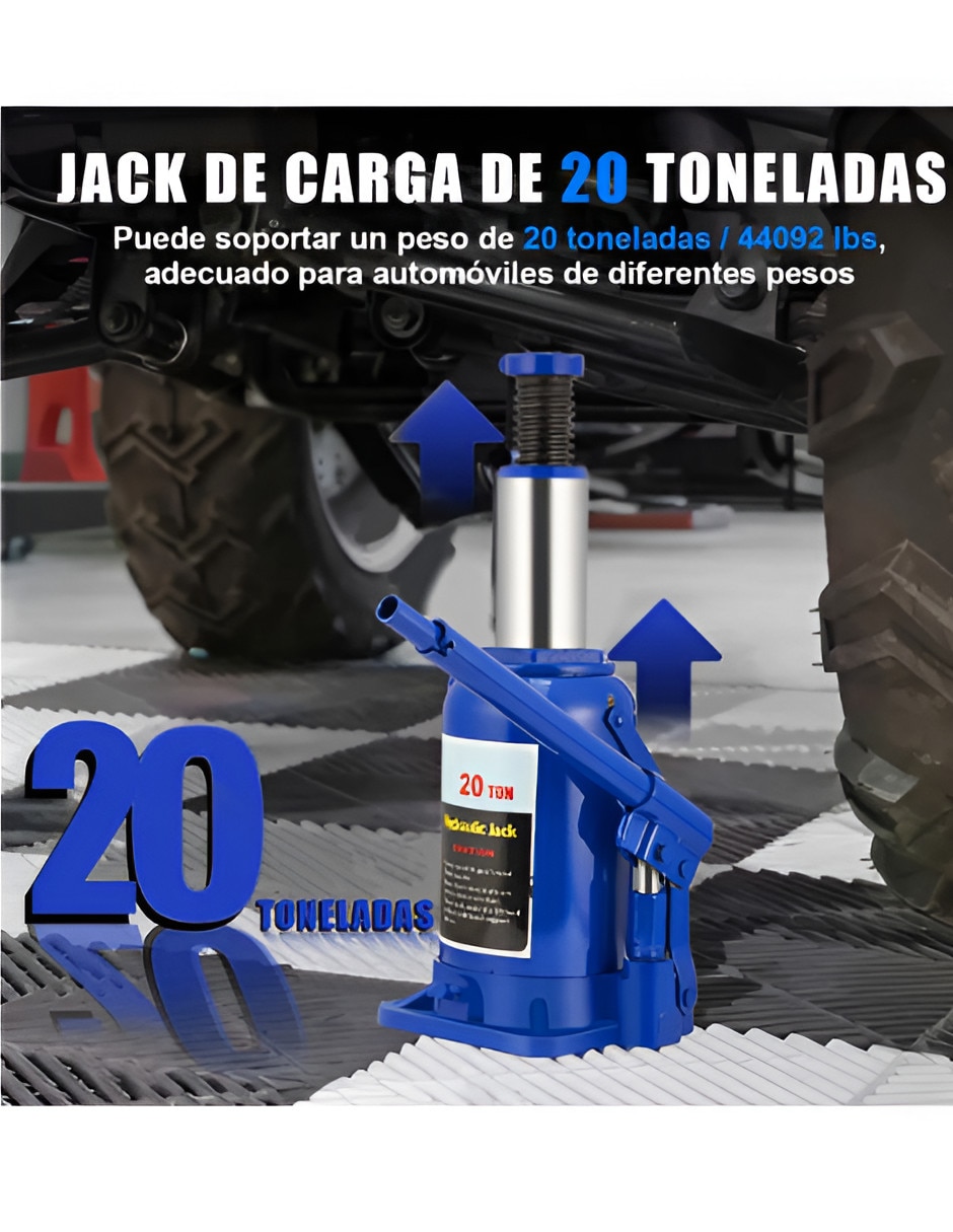 Gato hidráulico de acero inoxidable 3