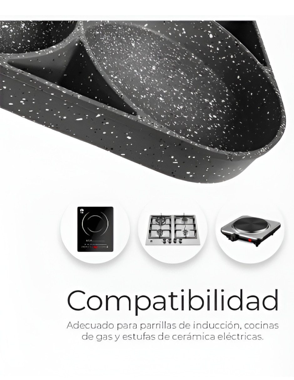 Sartén para huevo Xtellar de aluminio