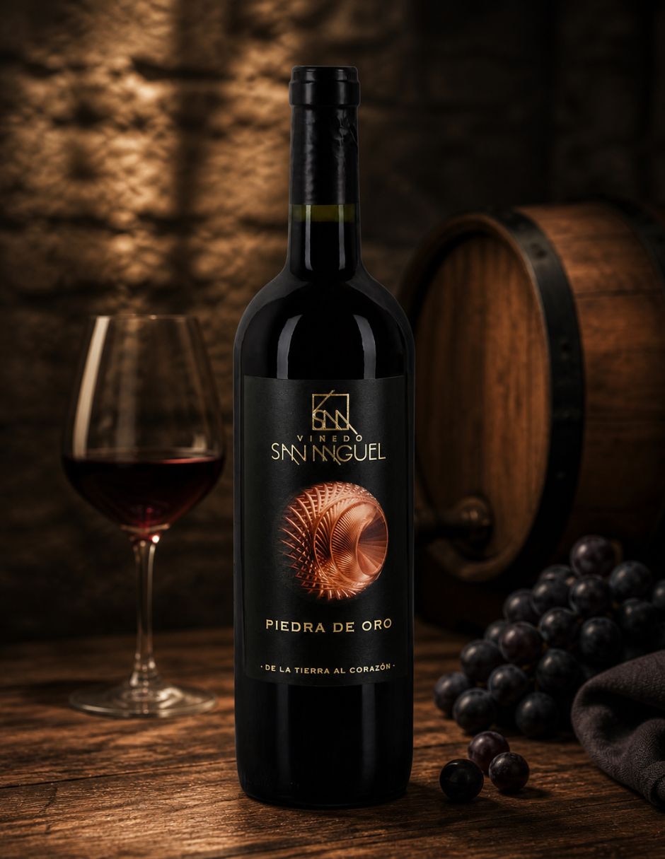 Vino tinto Varietal Wineroots viñedo San Miguel México