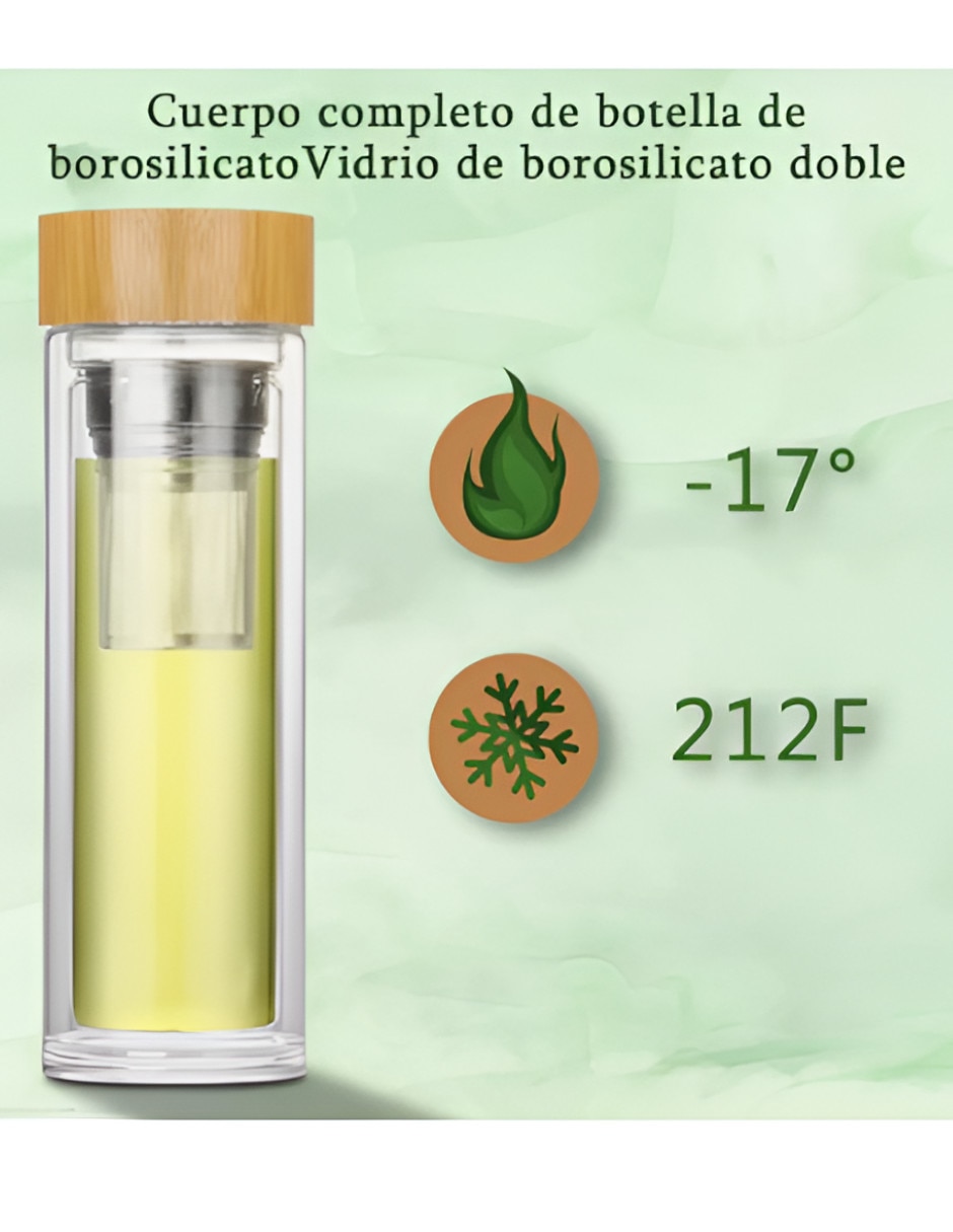 Infusor de té de vidrio 2