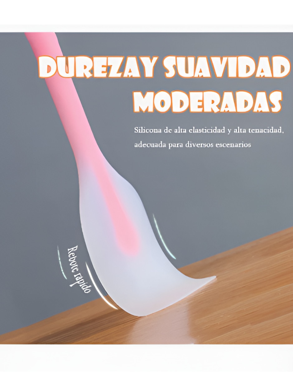 Set espátula miserable de silicón 3