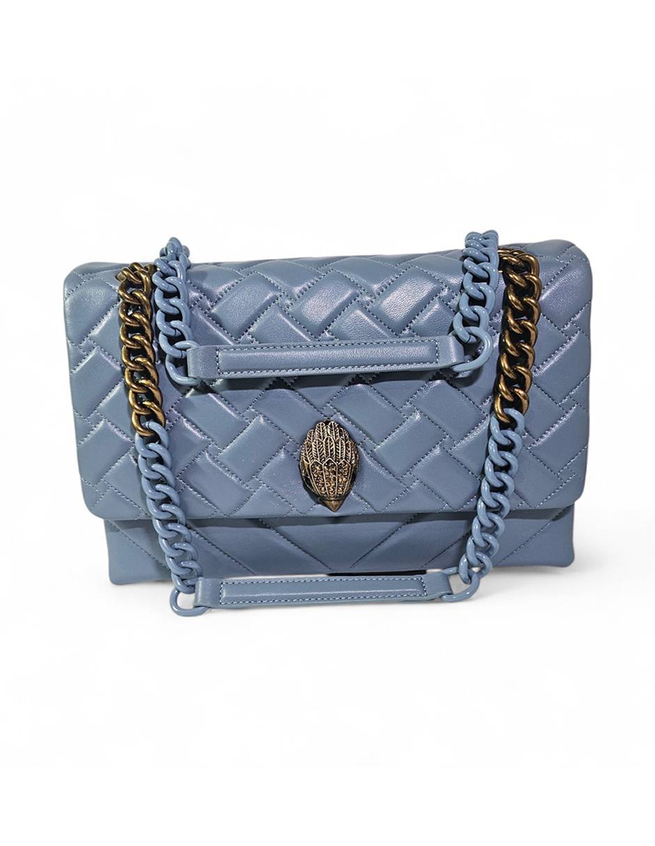 Bolsa crossbody Kensington de cuero para mujer