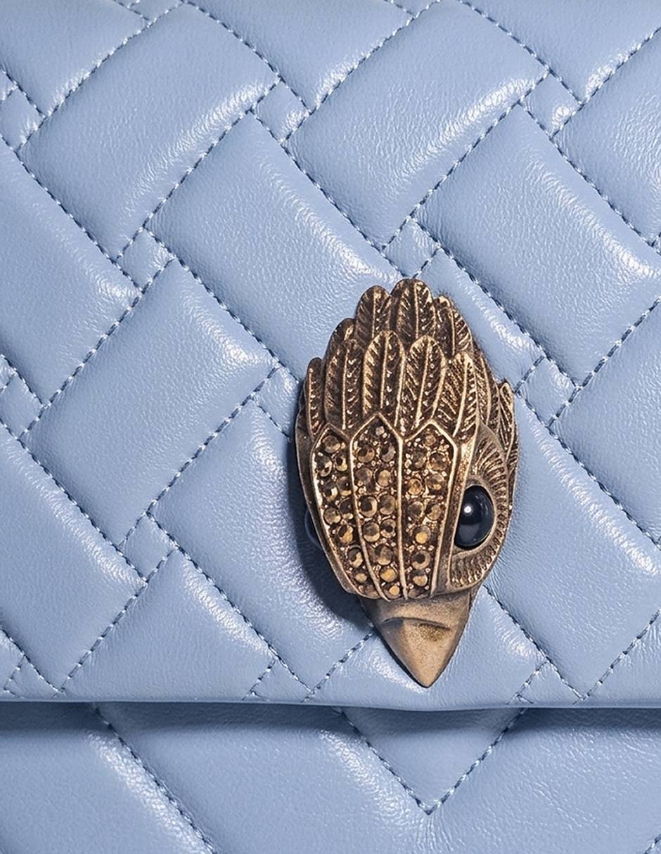 Bolsa crossbody Kurt Geiger Kensington de cuero para mujer