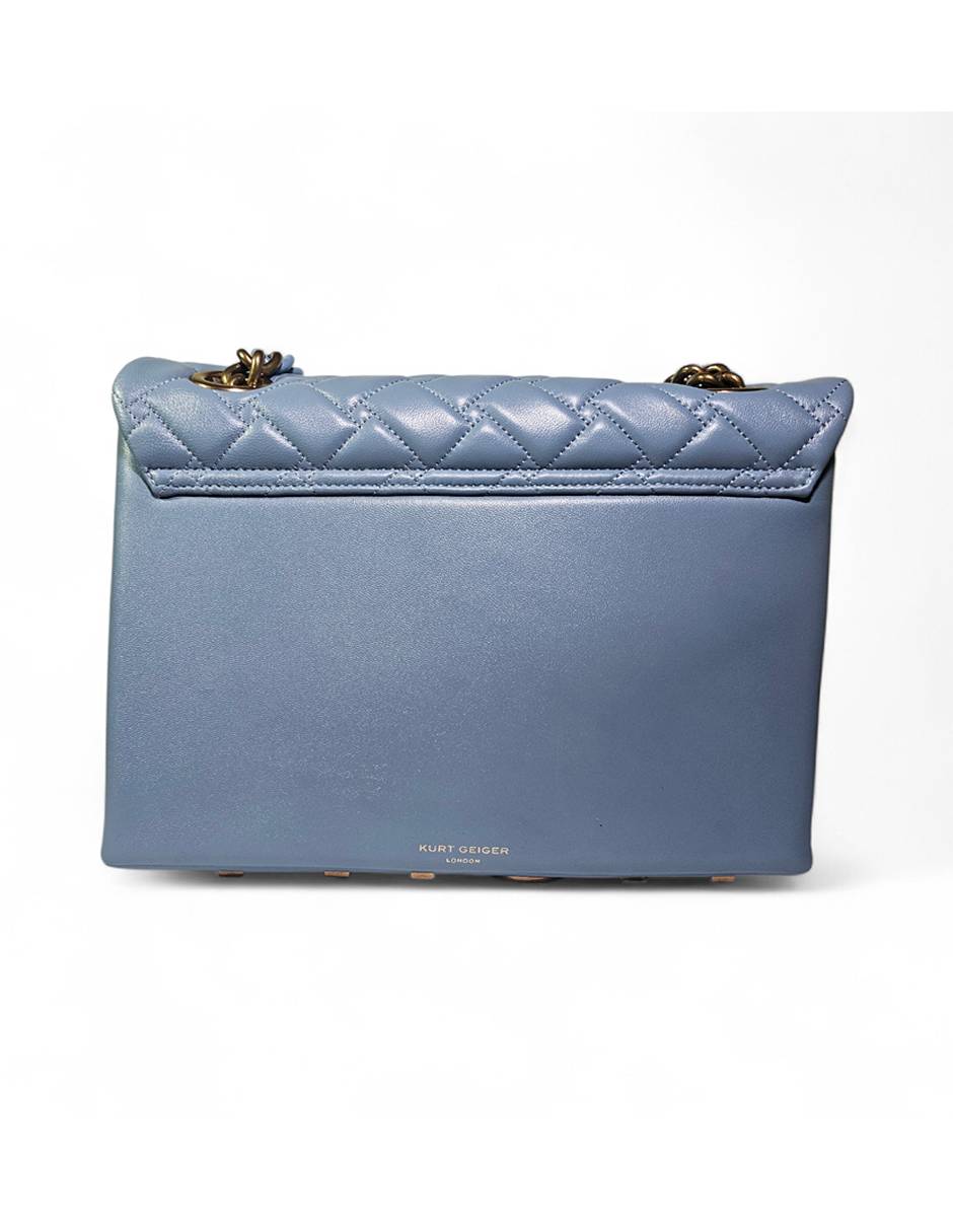 Bolsa crossbody Kurt Geiger Kensington de cuero para mujer