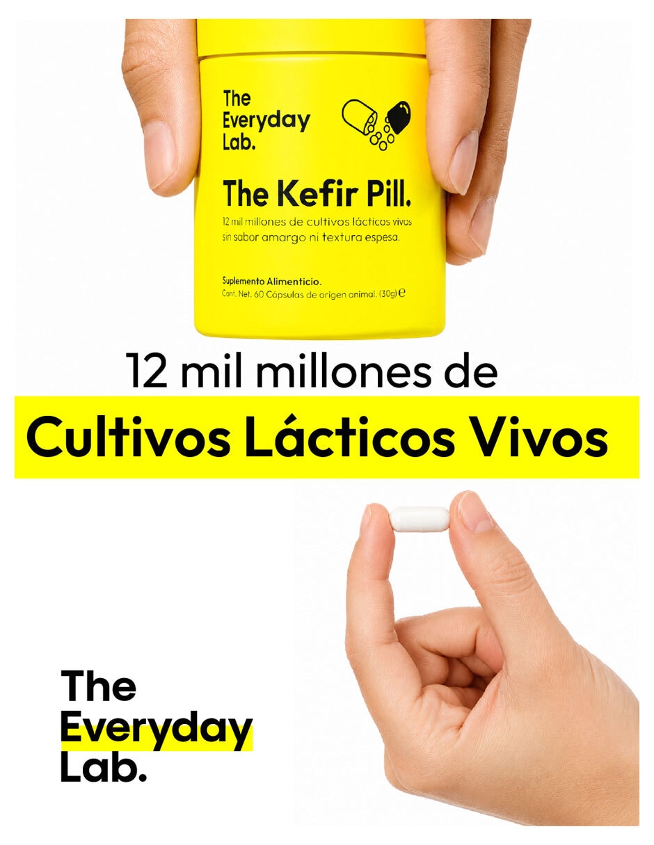 The Kefir Pill The Everyday Lab con probióticos