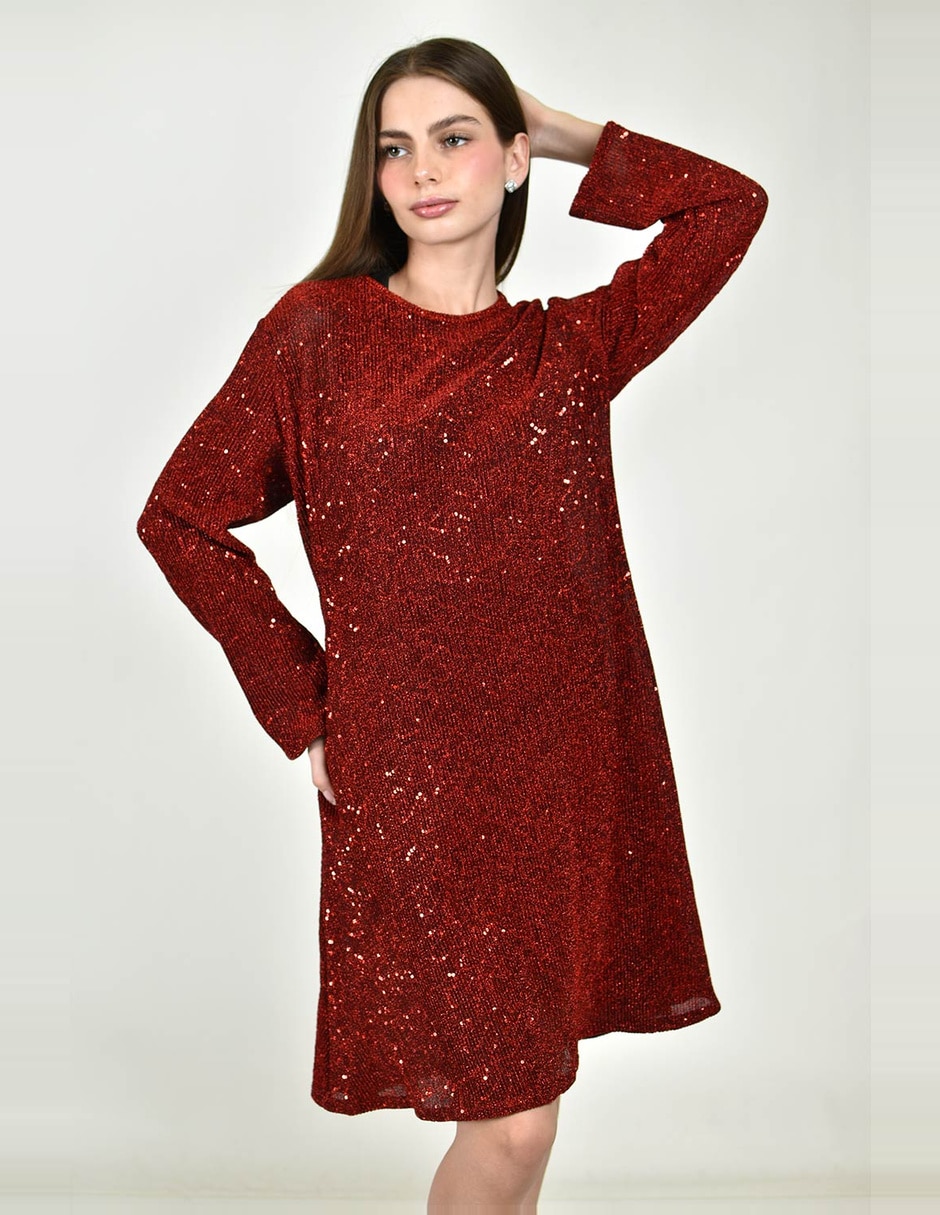 Vestido corto de fiesta para mujer