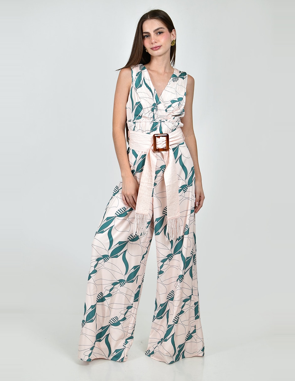 Jumpsuit estampado floral para mujer