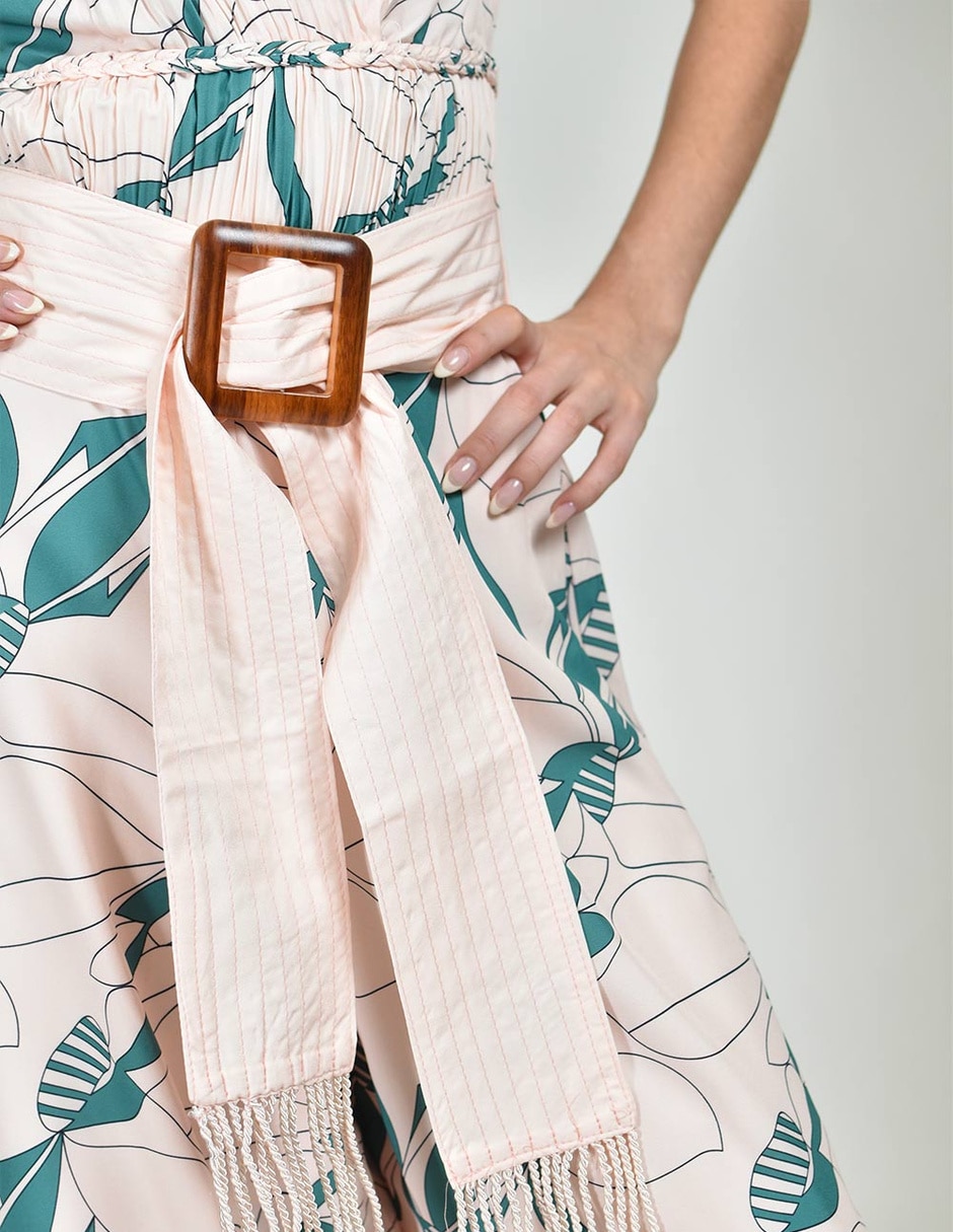 Jumpsuit estampado floral para mujer 3