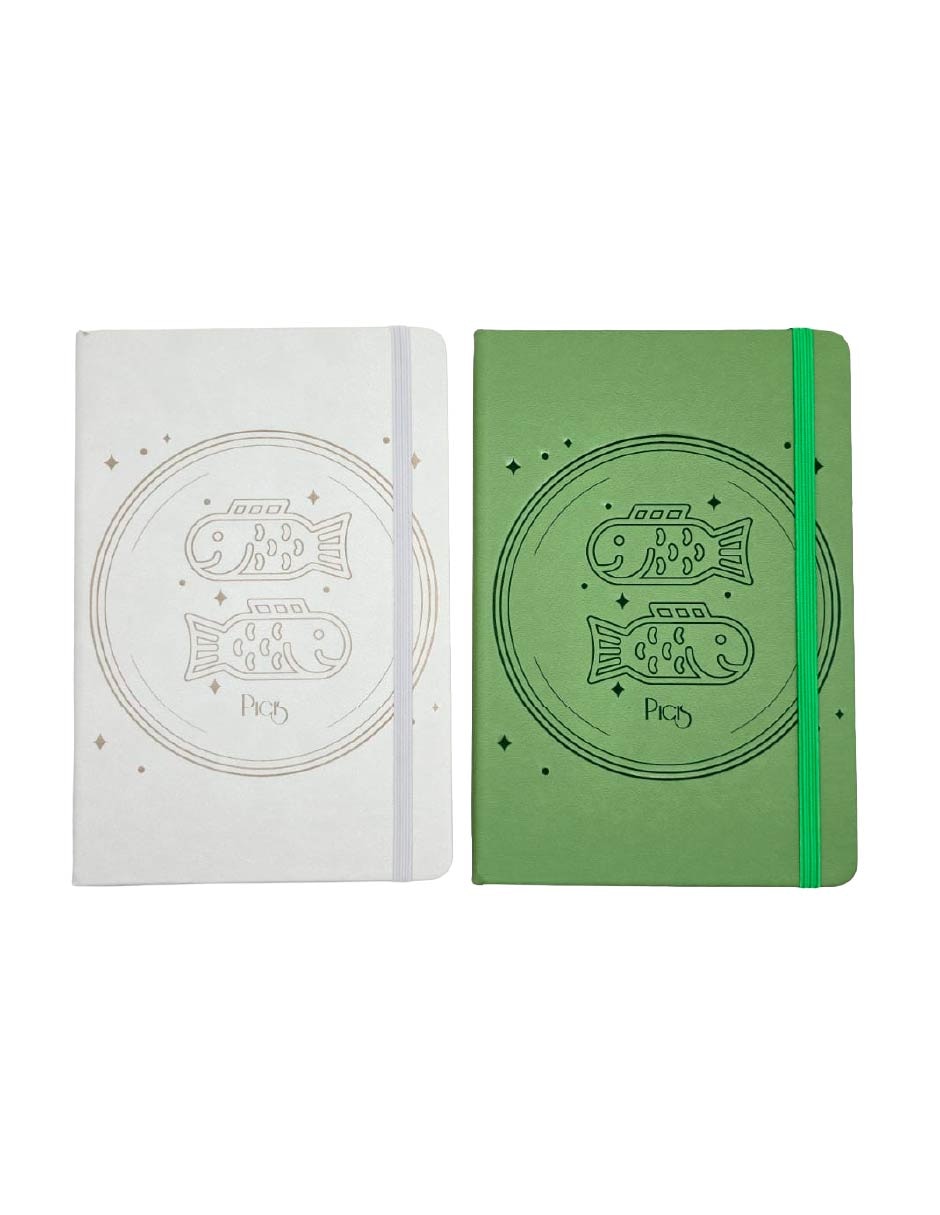 Set libreta Luxo a rayas