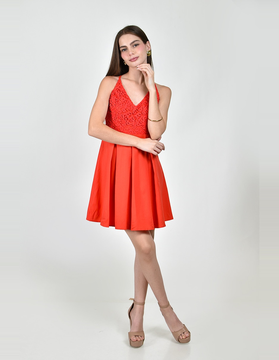 Vestido corto casual para mujer 4