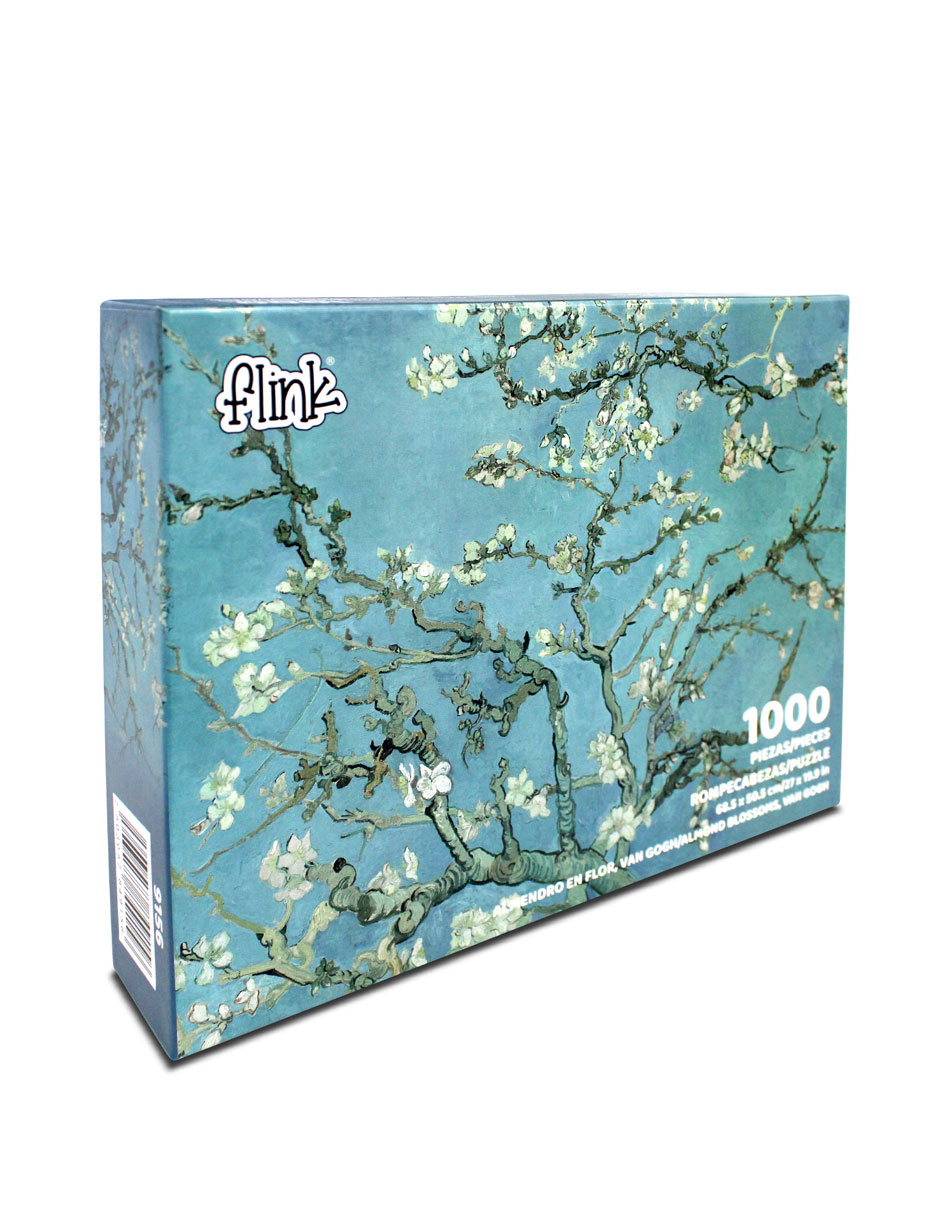 Rompecabezas obras de arte rompecabezas almendro en flor van gogh flink 1000 piezas