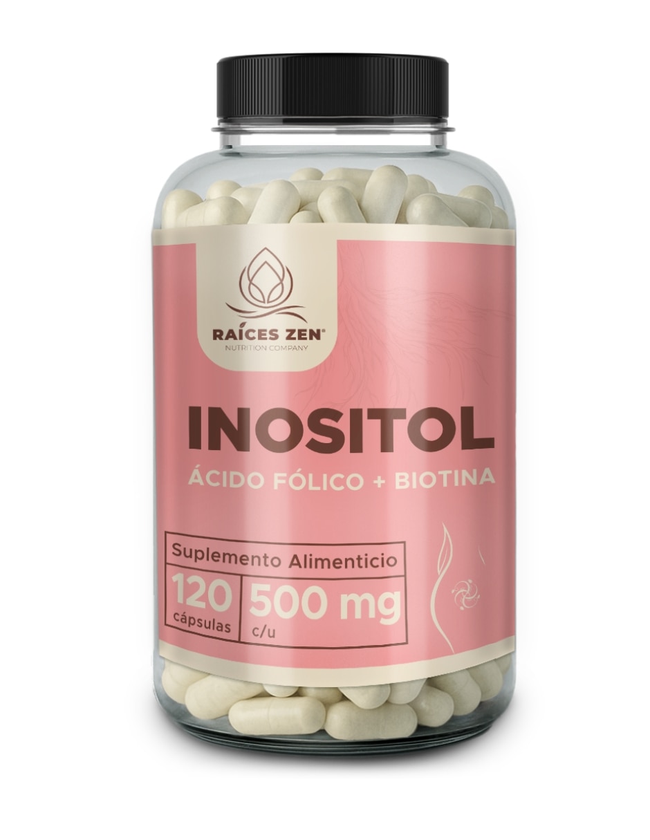 Inositol y ácido fólico + Biotina 120 cápsulas Inositol y ácido fólico + Biotina 120 cápsulas