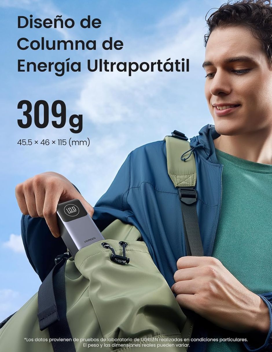 Batería portátil Ugreen 12000 mah