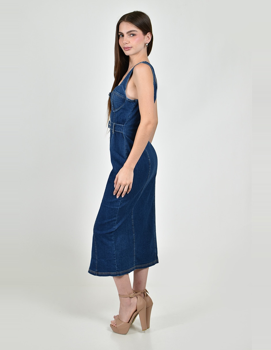 Vestido midi casual para mujer 2