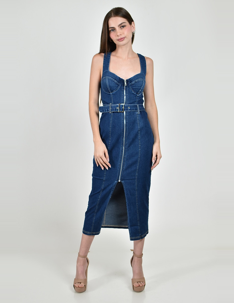 Vestido midi casual para mujer 4
