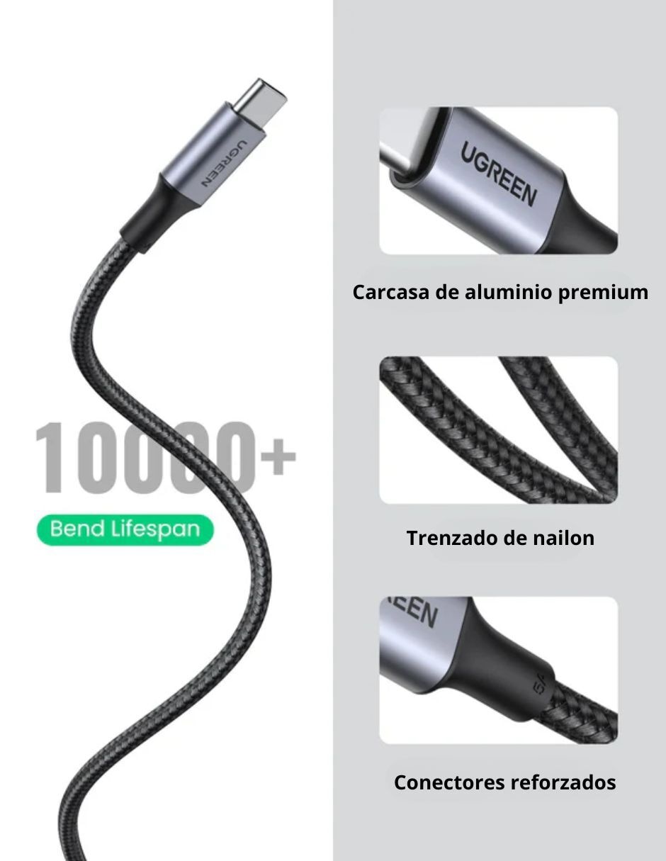Cable USB C Ugreen 1 m