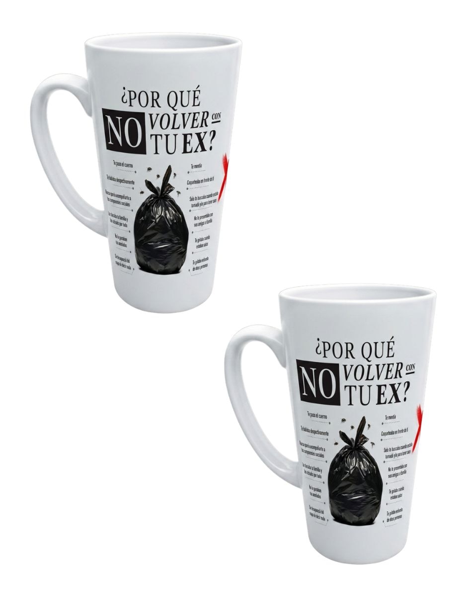 Set de tazas clásica 2 piezas