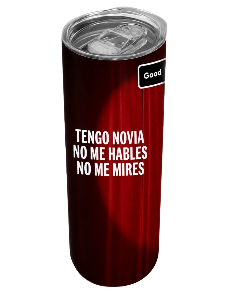 Set termo Tink de acero inoxidable con tapa a presión