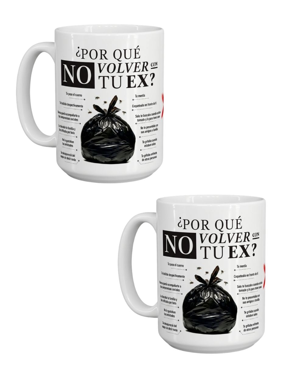 Set de taza clásica 2 piezas