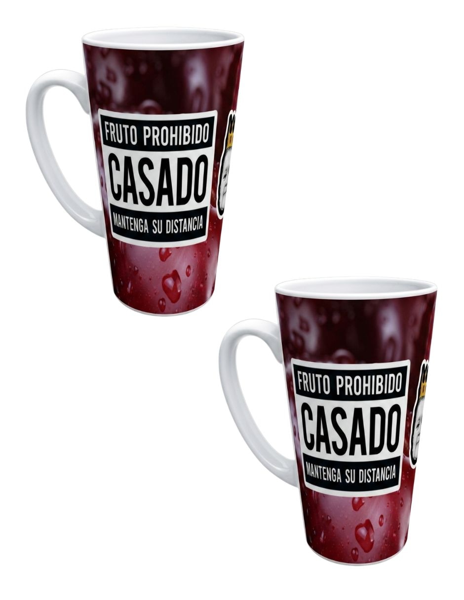 Set de tazas clásica 2 piezas
