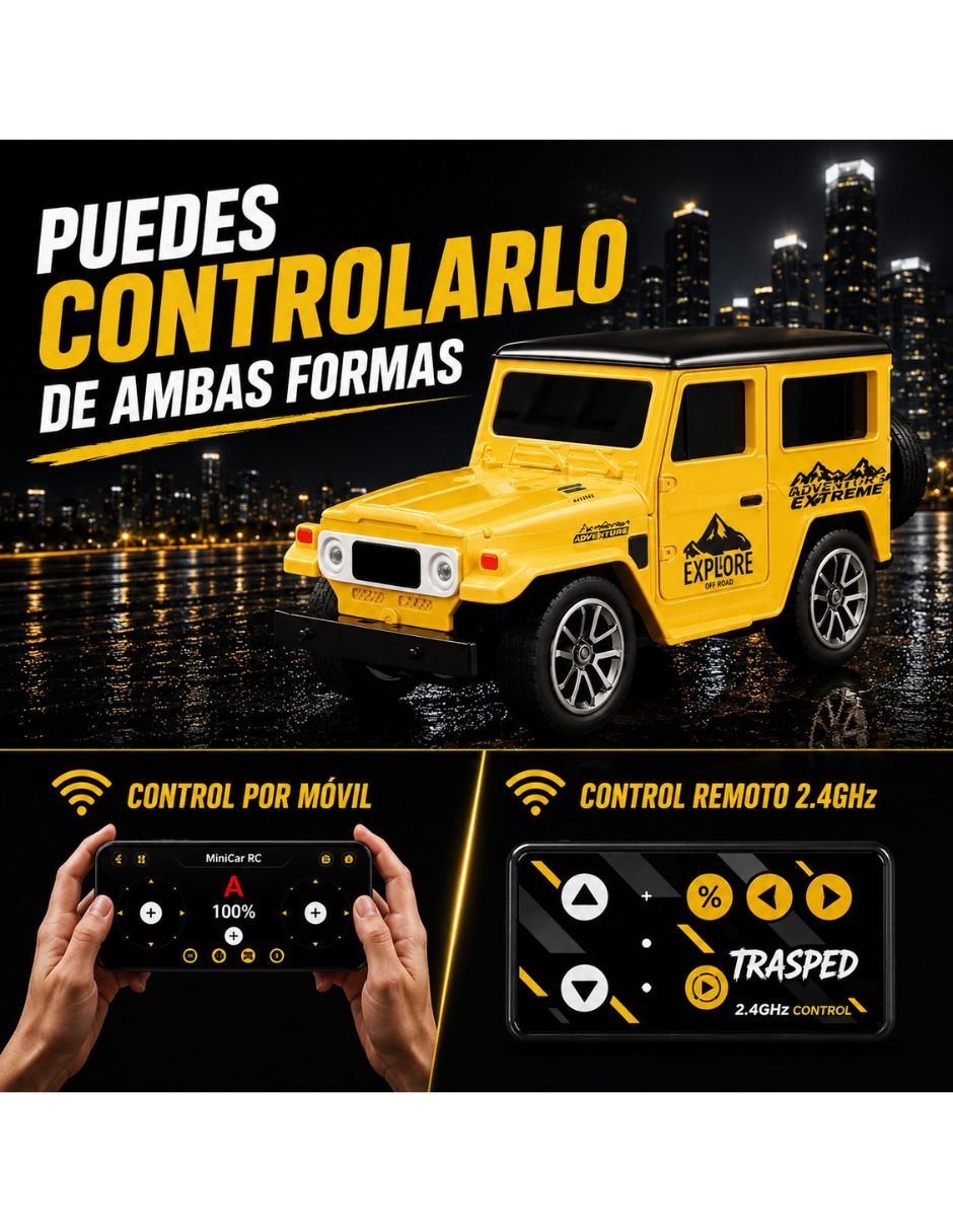 Carro radio control FPV Generico