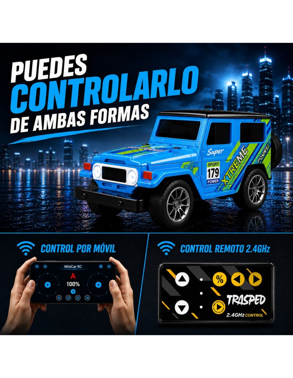Carro radio control FPV 4