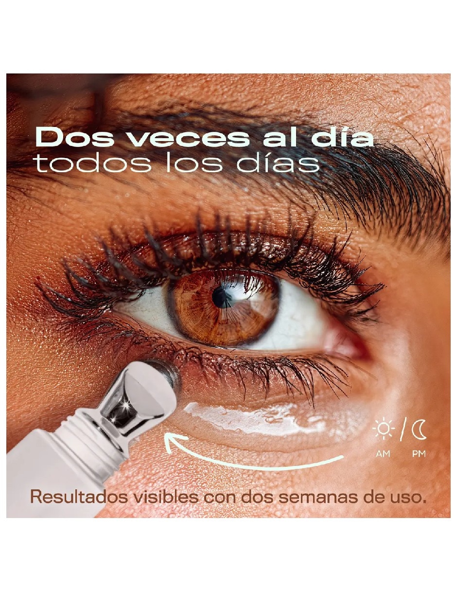 Crema para contorno de ojos recomendada para bolsas y ojeras de día y noche Genérica todo tipo piel