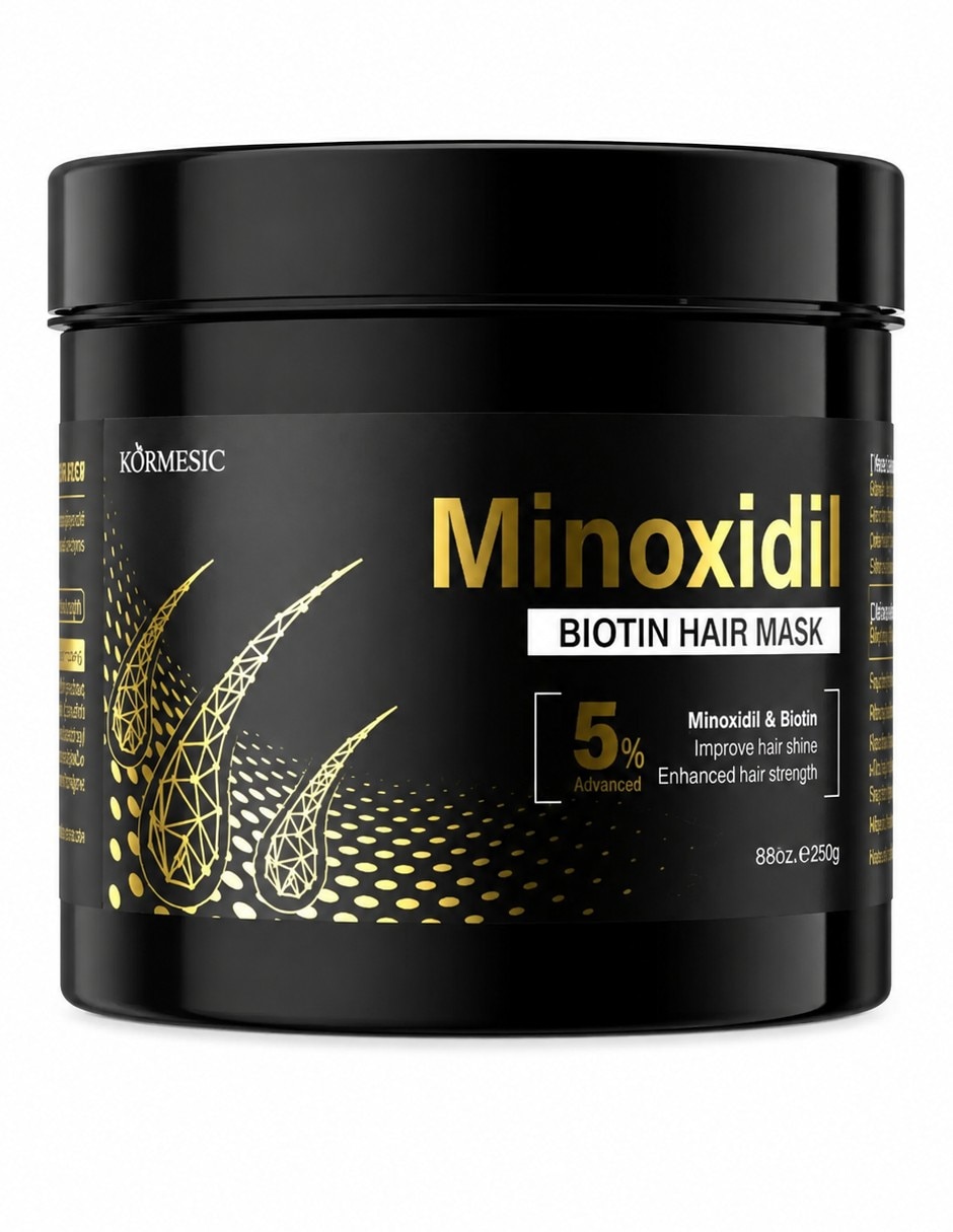 Set capilar mascarilla anti-caida minoxidil biotina para todo tipo Set capilar mascarilla anti-caida minoxidil biotina para todo tipo