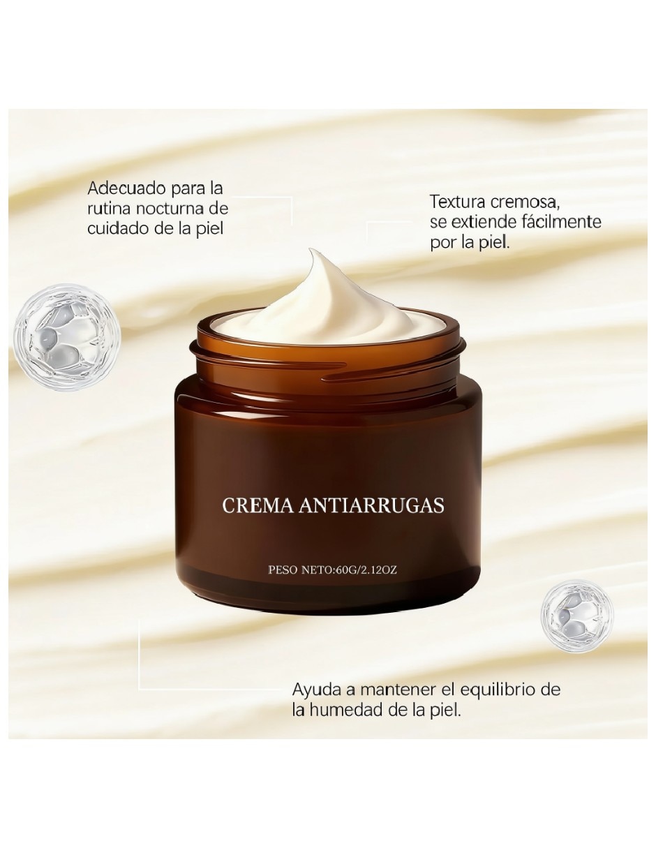 Crema facial recomendada para hidratar de día y noche Genérica todo tipo de piel