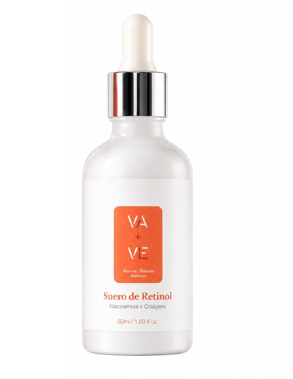 Sérum facial Retinol con Vitamina C Nicotinamida y Colágeno 50 ml todo tipo piel