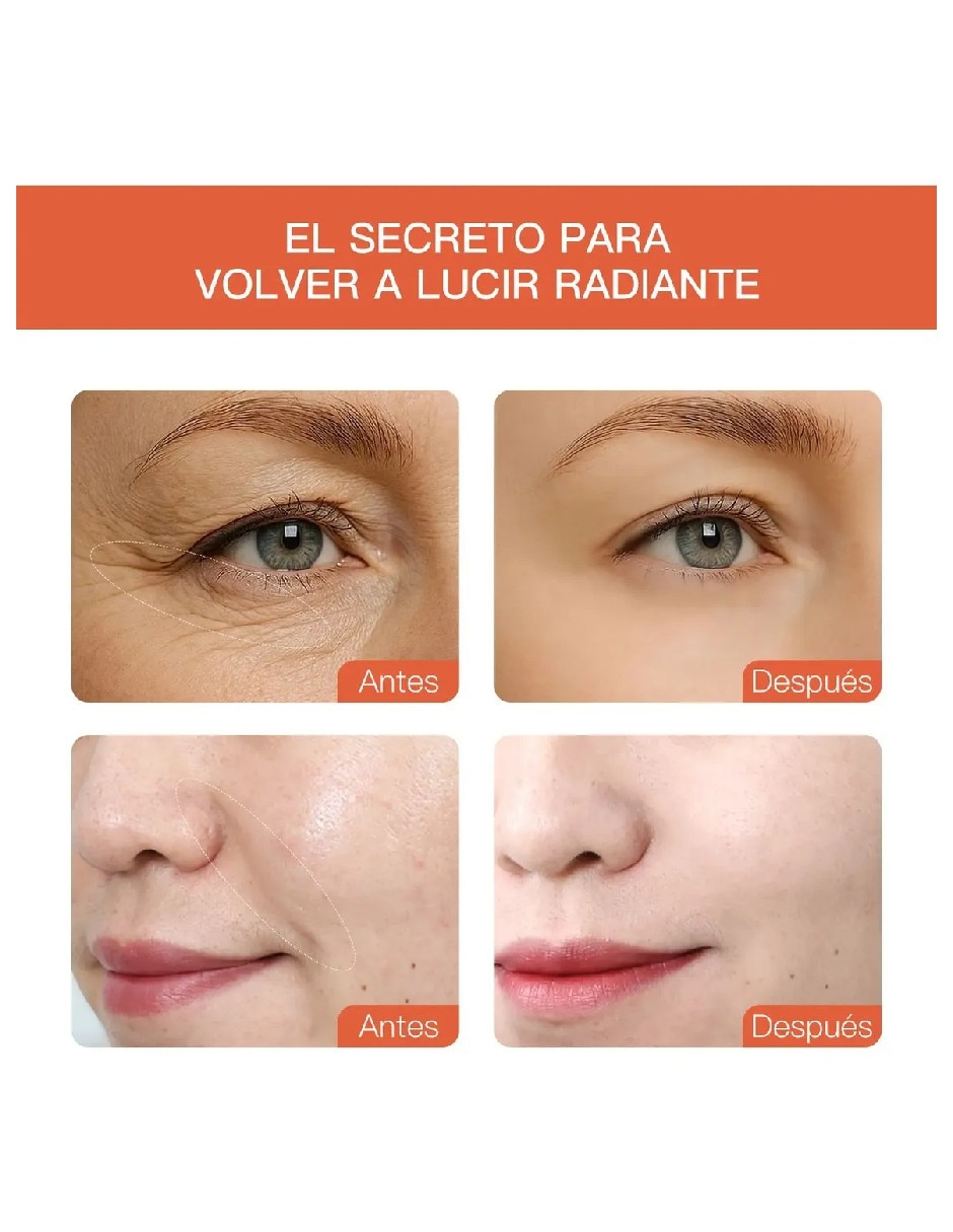 Sérum facial Retinol con Vitamina C Nicotinamida y Colágeno 50 ml Genérica todo tipo piel