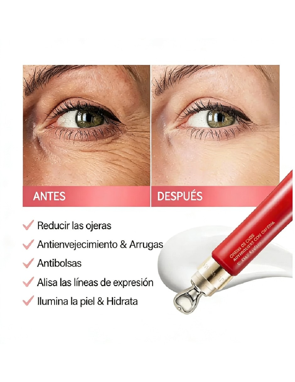 Crema facial recomendada para prevenir signos de la edad de día y noche Genérica todo tipo piel