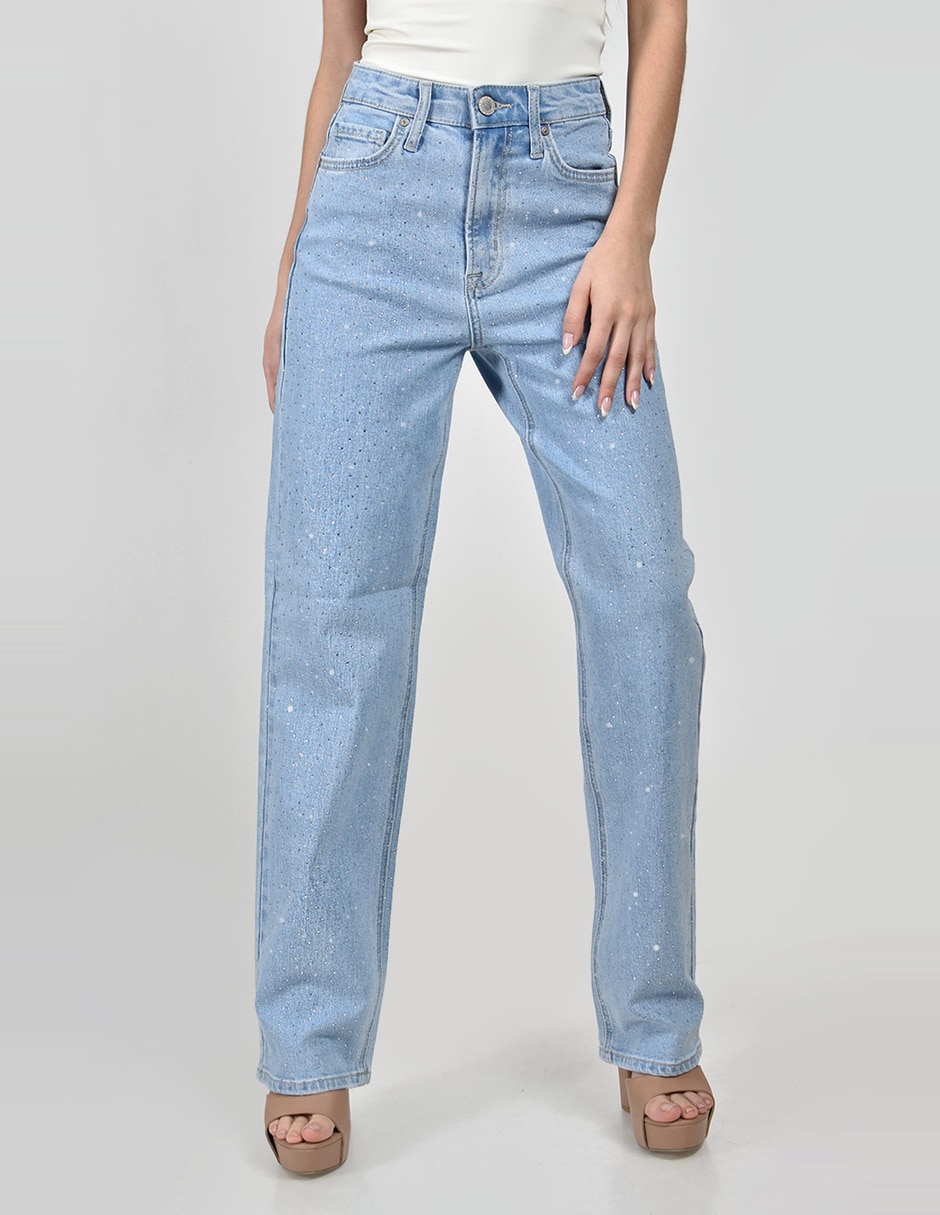 Jeans straight para mujer