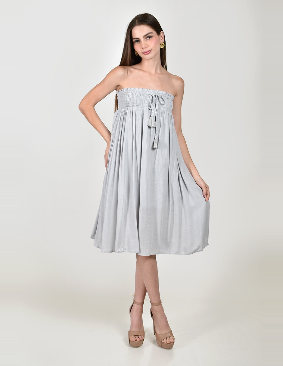 Vestido midi casual para mujer Vestido midi casual para mujer