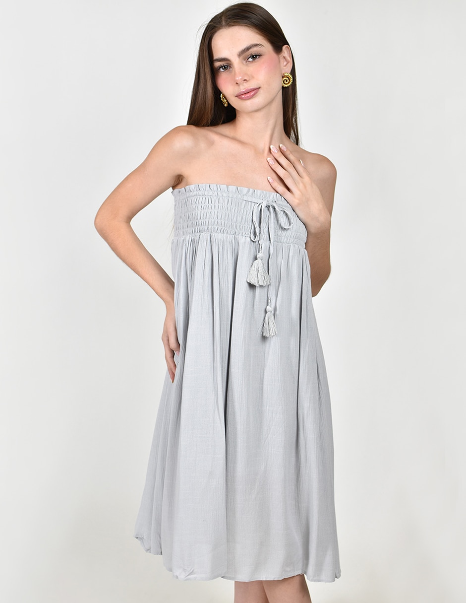 Vestido midi casual para mujer 4