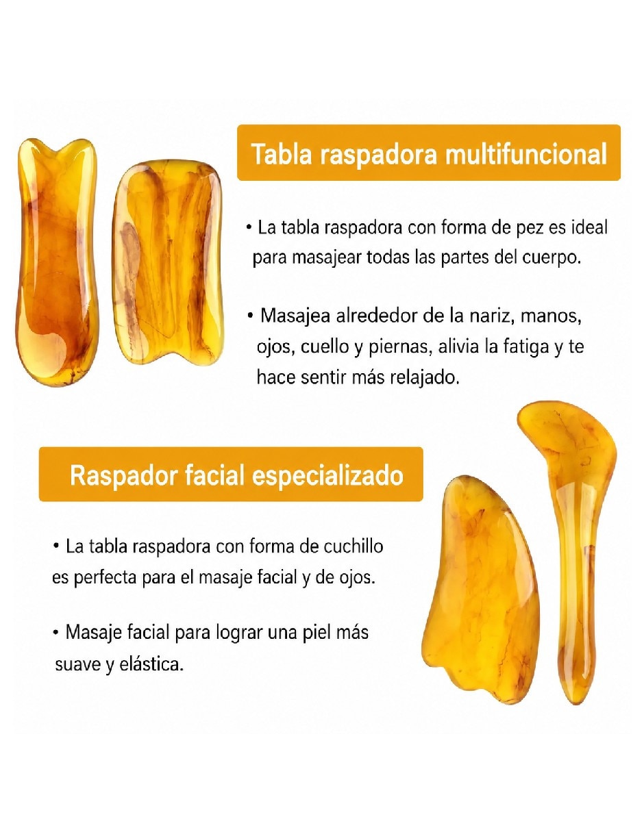 Kit masajeador facial manual Genérica cabezal fijo